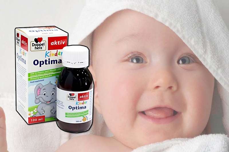 Siro Kinder Optima - vitamin tổng hợp giúp trẻ ăn ngon, phát triển toàn diện 3