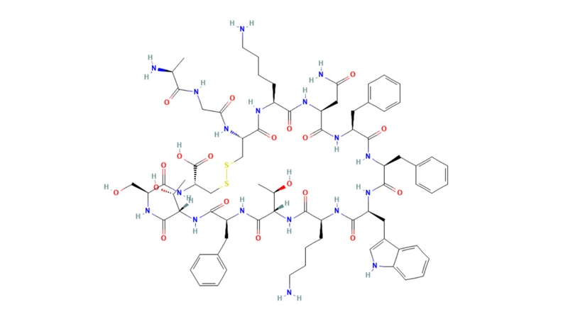 Công thức hóa học của Somatostatin
