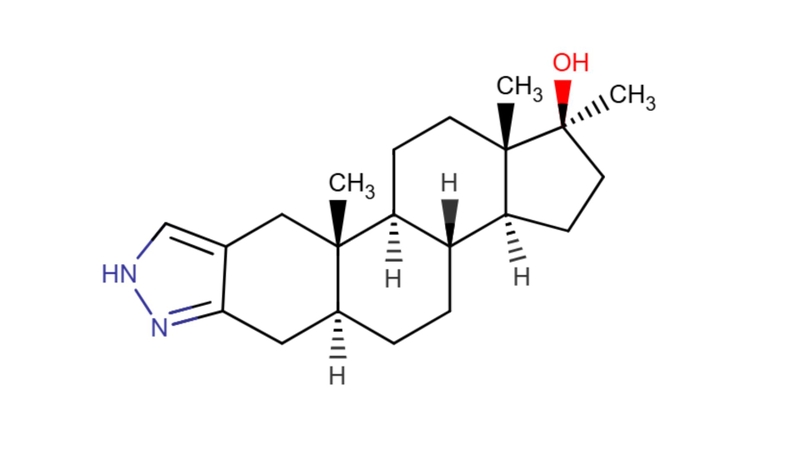 Công thức hóa học của Stanozolol