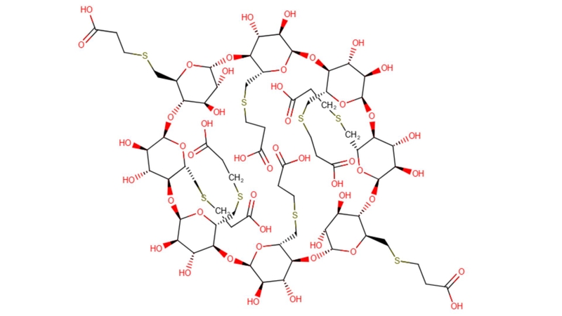 Công thức hóa học của Sugammadex
