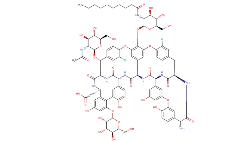 Công thức hóa học của Teicoplanin