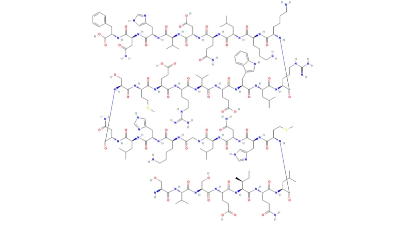 Công thức hóa học của Teriparatide