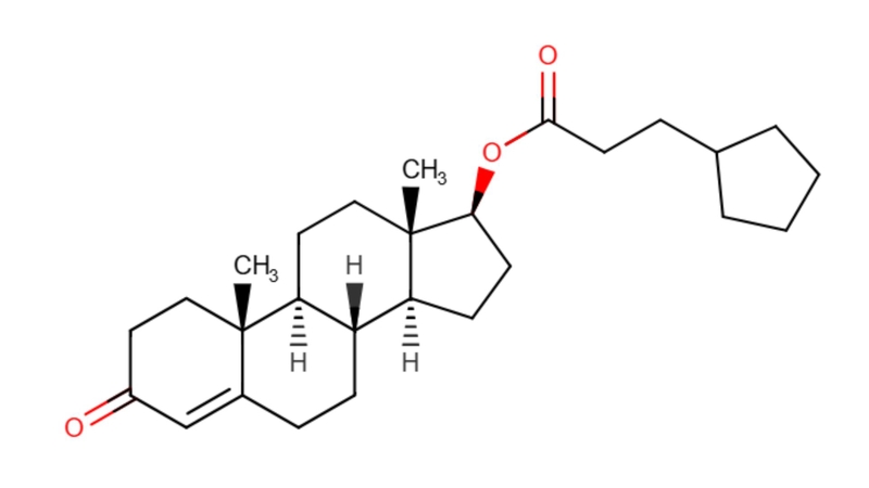 Công thức hóa học của Testosterone cypionate