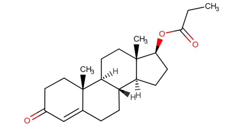 Công thức hóa học của Testosterone propionate