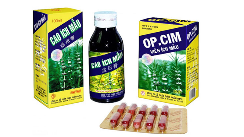 Thời gian uống cao ích mẫu bao lâu thì có kinh 2