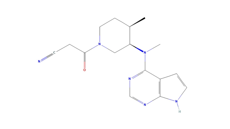 Công thức hóa học của Tofacitinib
