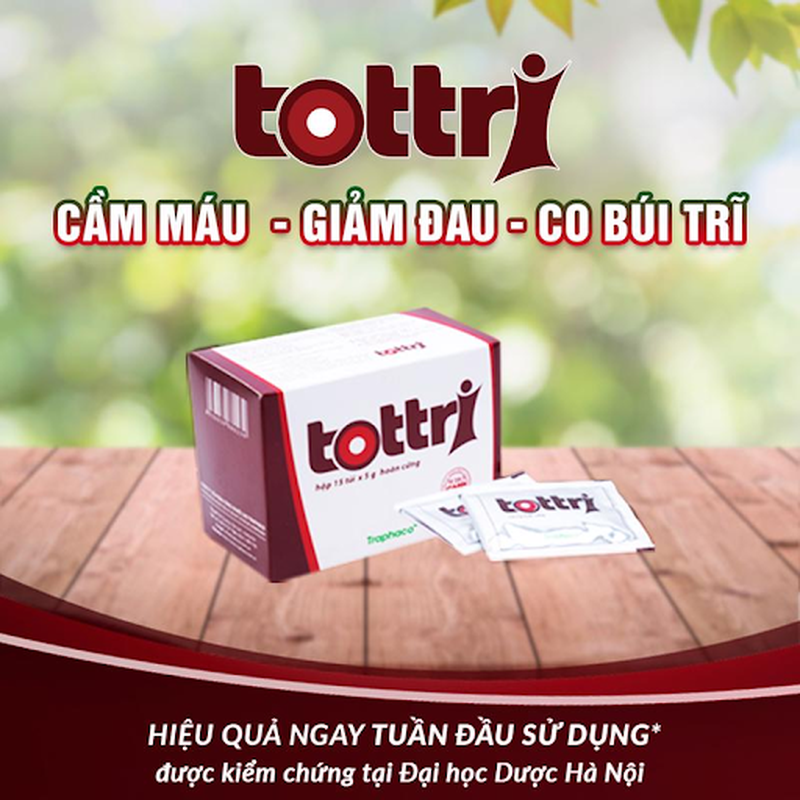 Thuốc trị bệnh trĩ Tottri có tốt không, giá bao nhiêu tiền 3