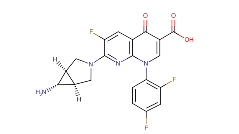 Công thức hóa học của Trovafloxacin
