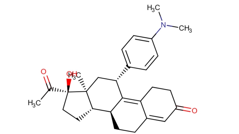 Công thức hóa học của Ulipristal