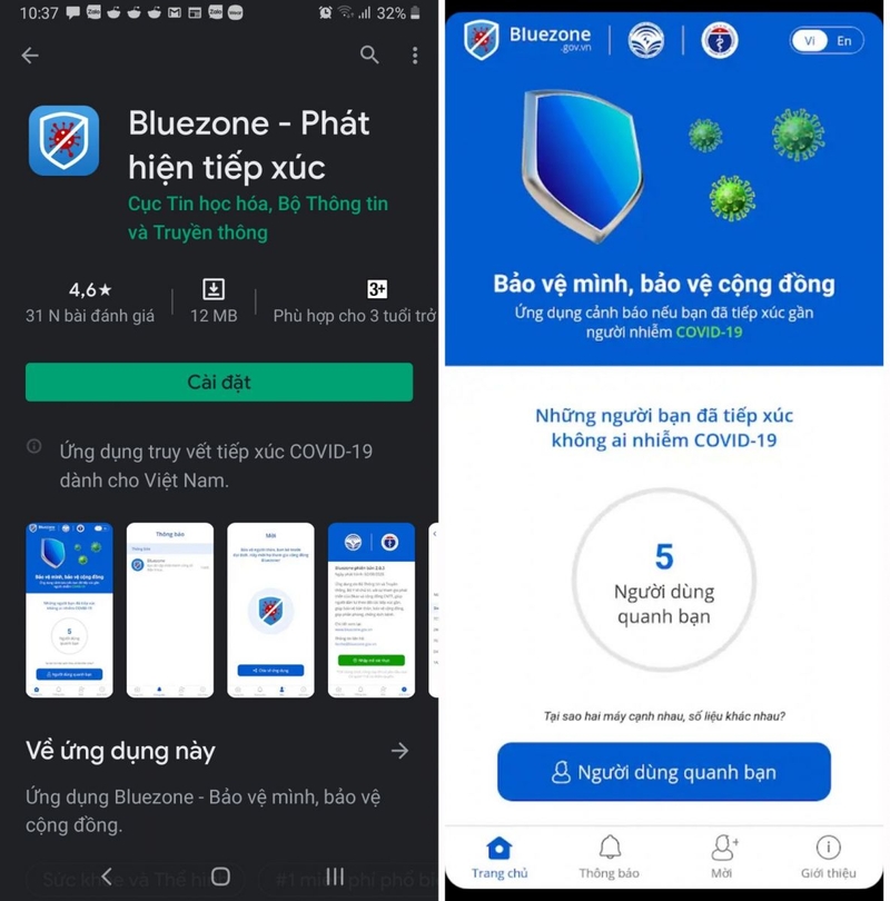 Ứng dụng Bluezone là gì? Bluezone phát hiện người nhiễm covid 19 như thế nào? 1