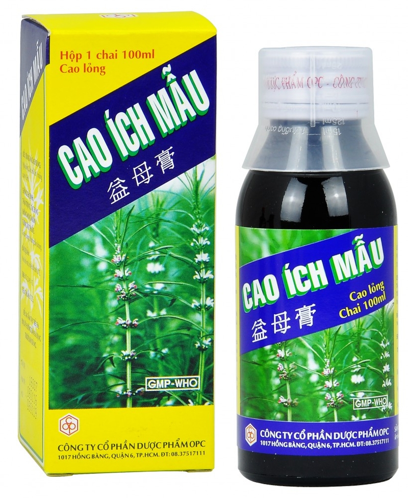 Uống cao ích mẫu có tác dụng gì đối với phụ nữ 2