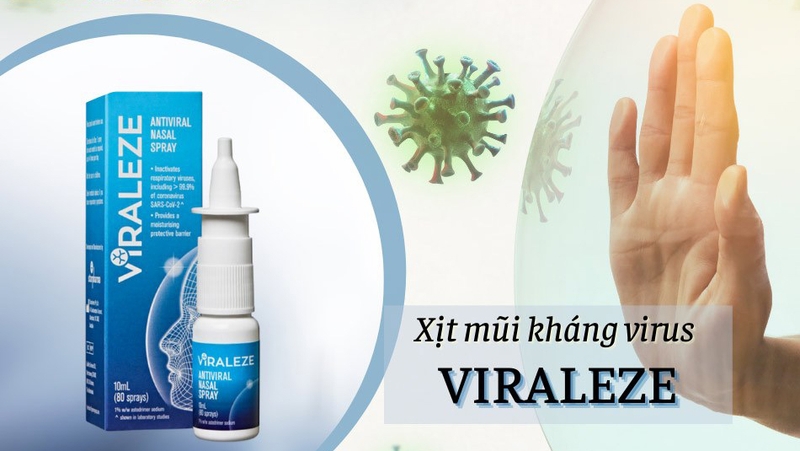 Xịt mũi kháng virus Viraleze có tốt không? Mua ở đâu thì chính hãng 3