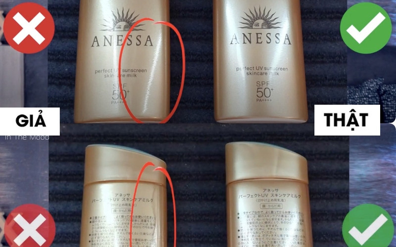 Mách bạn các cách kiểm tra kem chống nắng Anessa thật giả 3