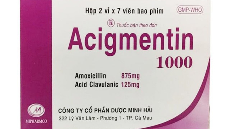 Acigmentin 1000 là thuốc gì? Công dụng và những lưu ý khi sử dụng 1