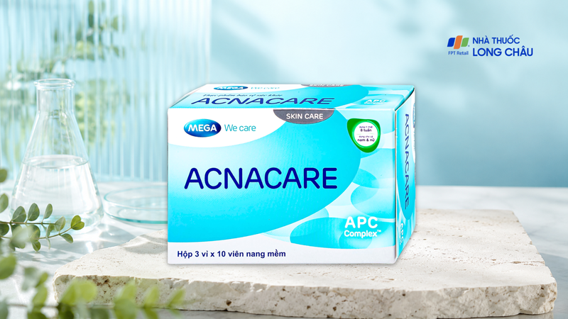 Acnacare Mega (3 vỉ x 10 viên)