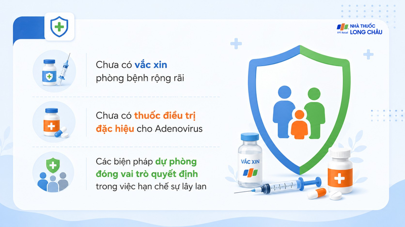 Chủ động dự phòng là giải pháp quan trọng để hạn chế lây lan Adenovirus