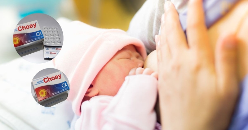 Alpha Choay có dùng được cho bà bầu và phụ nữ cho con bú không? 2