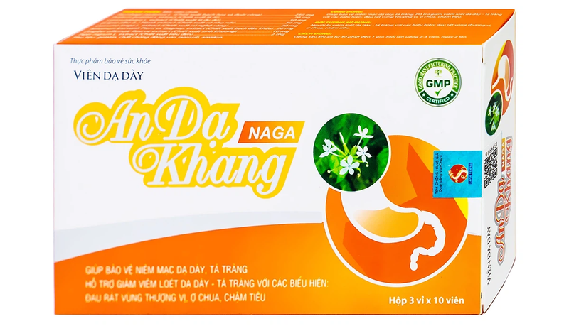 Viên Dạ Dày An Dạ Khang Naga Vesta
