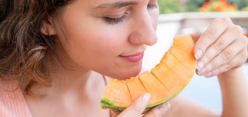 Dưa lưới làm đẹp da