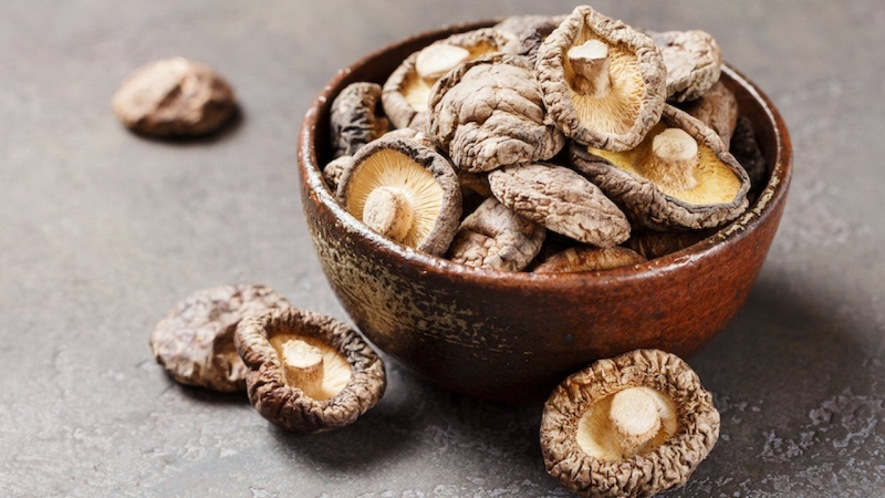 Nấm là thực phẩm chứa đến 305mg kali