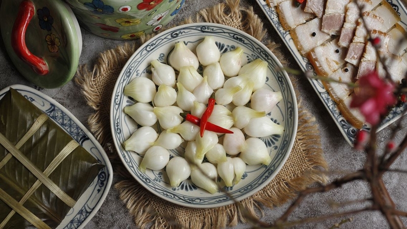 Hành muối là thực phẩm lên men truyền thống của Việt Nam