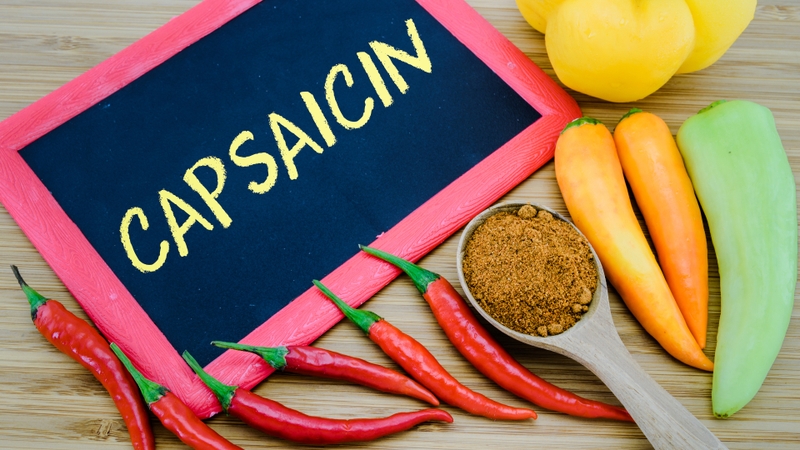 Capsaicin trong ớt có khả năng kích thích quá trình trao đổi chất