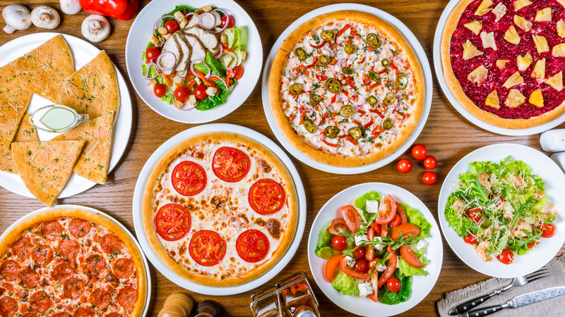 Thành phần dinh dưỡng của pizza thay đổi tùy theo loại nguyên liệu