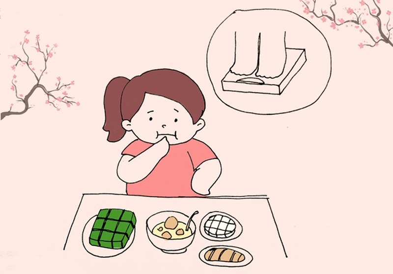 Ăn uống đúng cách dịp Tết để tránh tăng cân 1