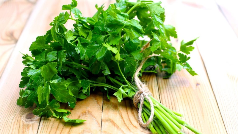 Mùi tây, cần tây và hoa cúc là những nguồn chứa Apigenin
