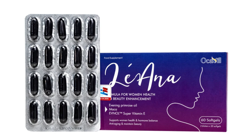 Viên uống Leana Ocavill hỗ trợ cân bằng nội tiết tố nữ