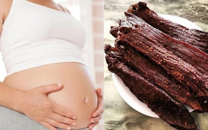 Bà bầu ăn được thịt lợn gác bếp không? Mẹ bầu nên ăn thịt lợn gác bếp như thế nào 1
