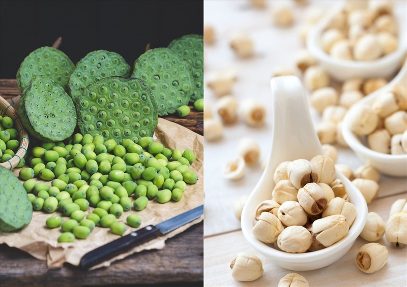 Bà bầu ăn hạt sen sống được không Ăn hạt sen có tốt không 1