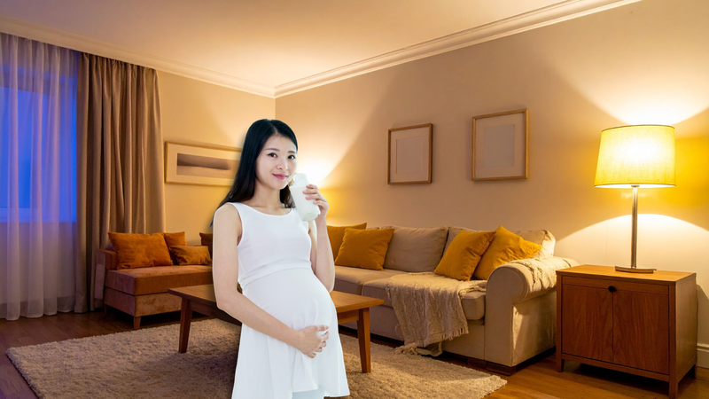 Uống sữa giúp cải thiện giấc ngủ và giảm stress thai kỳ