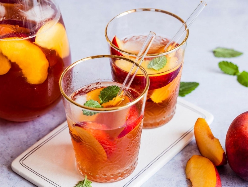 Bà bầu uống trà đào được không? Thai phụ cần lưu ý gì khi uống trà đào? 2