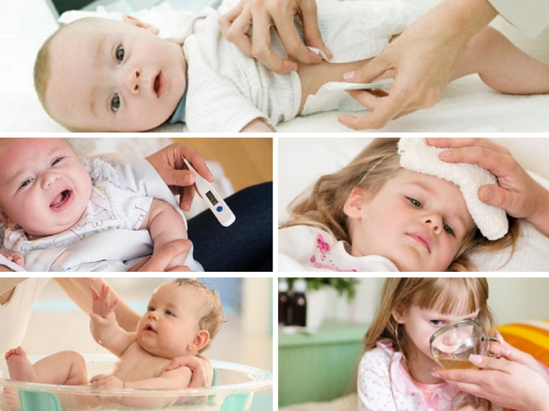 Cách hạ sốt ở trẻ sơ sinh an toàn nhất qua 5 bước