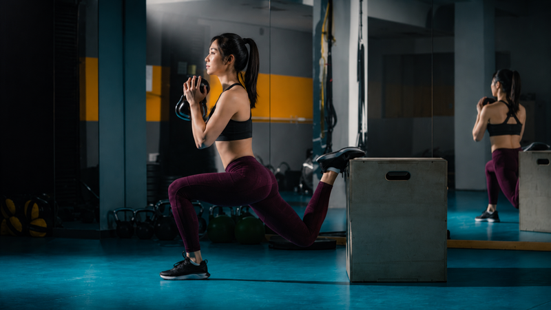 Bulgarian Split Squat giúp tăng sức mạnh chân và cải thiện thăng bằng