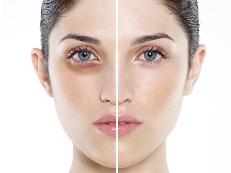 Thực hiện bài tập yoga nhìn lên và xuống, trái và phải giúp mắt linh hoạt, tránh mỏi mắt, xóa tan quầng thâm mắt