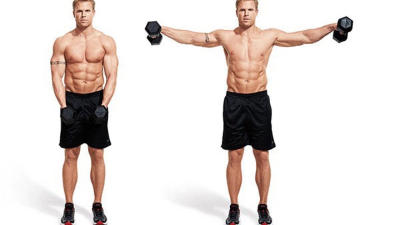 Những bài tập vai tại nhà vô cùng đơn giản 2