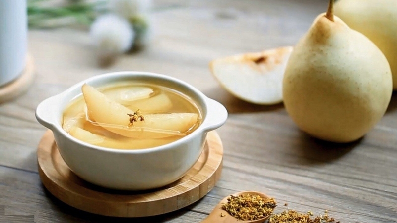 Cách làm siro lê gừng cho bé yêu của bạn 1