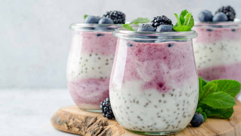 Thêm hạt chia vào sinh tố giúp tăng dinh dưỡng và độ sánh