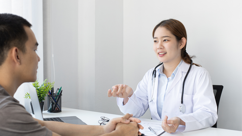 Tham khảo ý kiến bác sĩ trước khi bắt đầu bất kỳ chế độ tập luyện nào