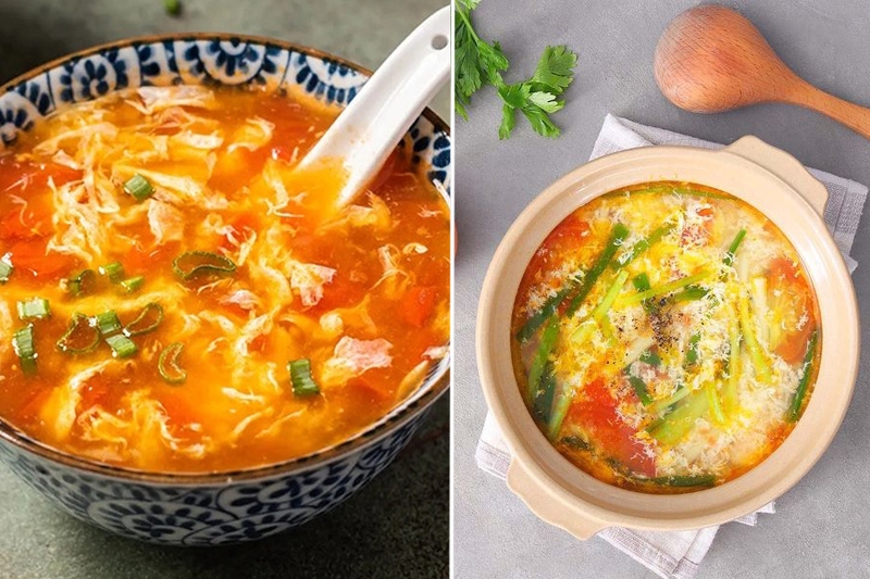 Canh trứng cà chua có độc không? Cách nấu canh trứng cà chua thơm ngon, bổ dưỡng 1