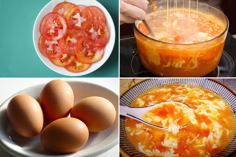 Canh trứng cà chua có độc không? Cách nấu canh trứng cà chua thơm ngon, bổ dưỡng 3