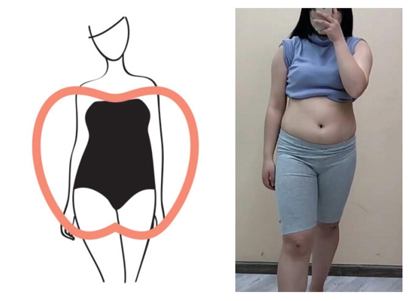 Dáng người quả táo​ có đặc điểm gì? Hướng dẫn cách phối đồ tôn dáng cho nàng dáng quả táo 1