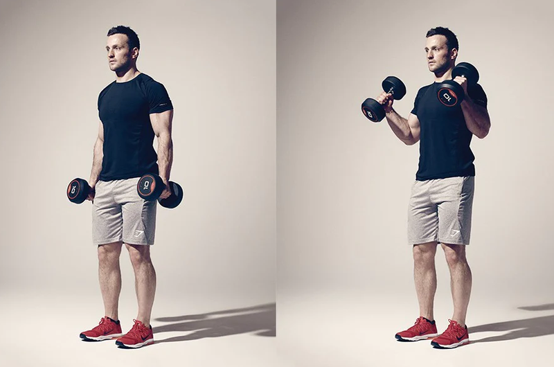 Hammer curls: Bài tập phát triển bắp tay to, săn chắc 1