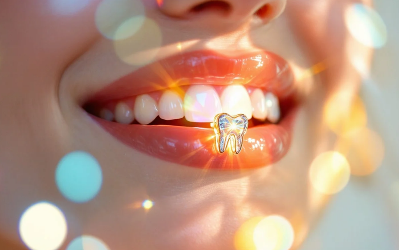 Răng sứ có đính đá được không? Những lưu ý quan trọng khi thực hiện đính đá 1