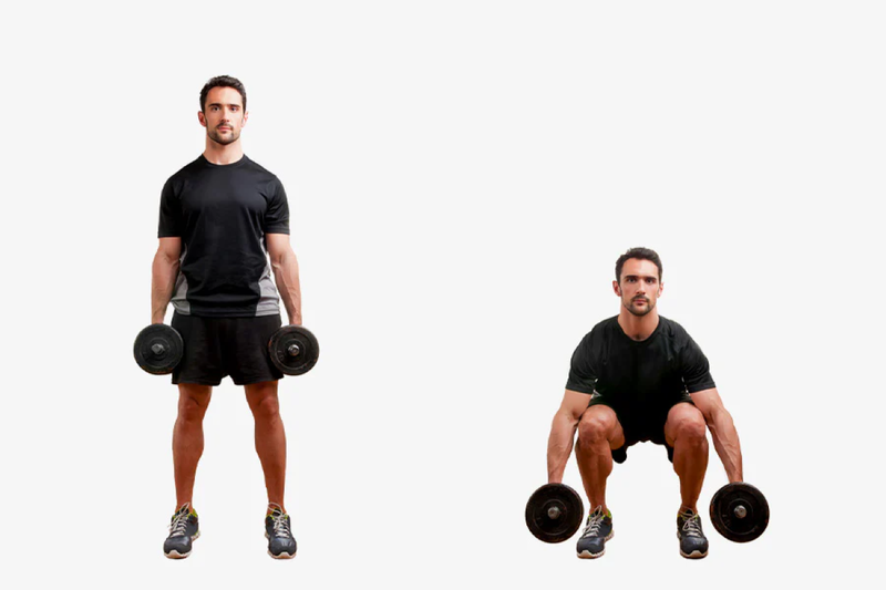 Bạn biết gì về Dumbbell Squat? Cần lưu ý những gì khi tập Dumbbell Squat? 3