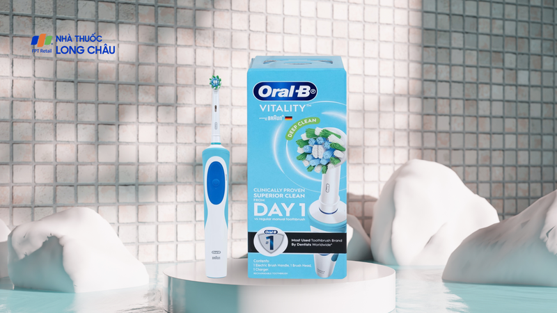 Bàn chải điện Oral-B Vitality Ultrathin D12.513