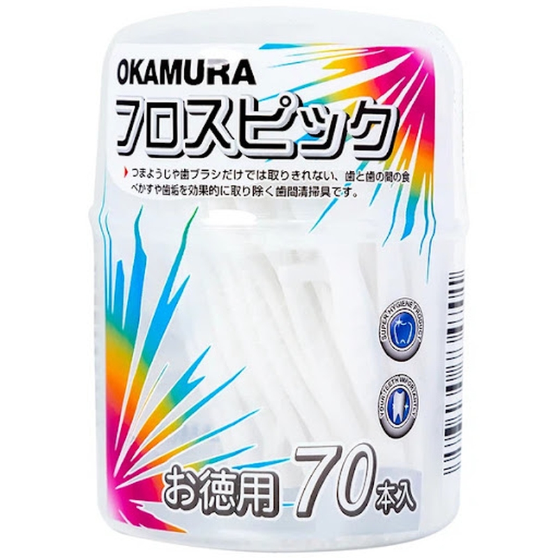 Tăm chỉ kẽ răng loại nào tốt: Okamura