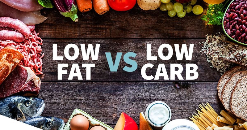 Chế độ ăn kiêng low carb và low fat đều có giảm cân và thúc đẩy quá trình đốt cháy chất béo trong cơ thể